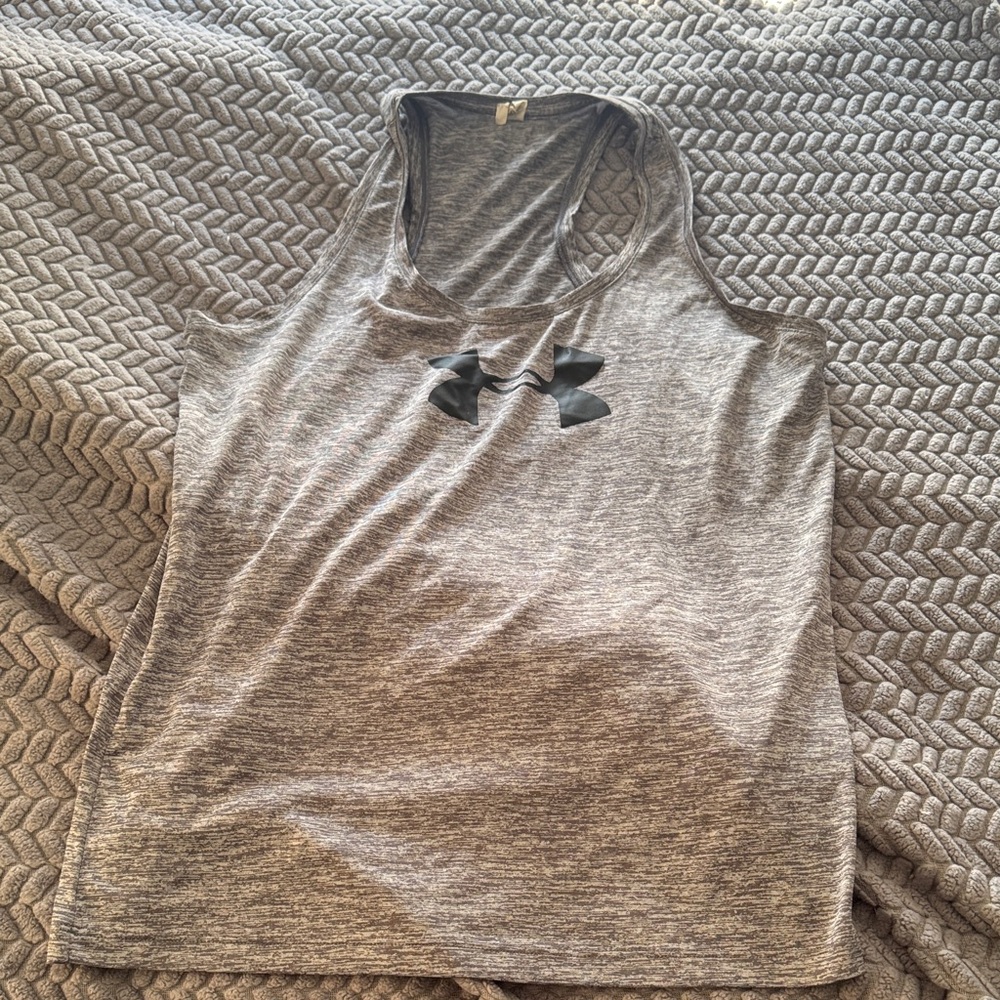 Under Armour Women's Heather Gray Tank Top